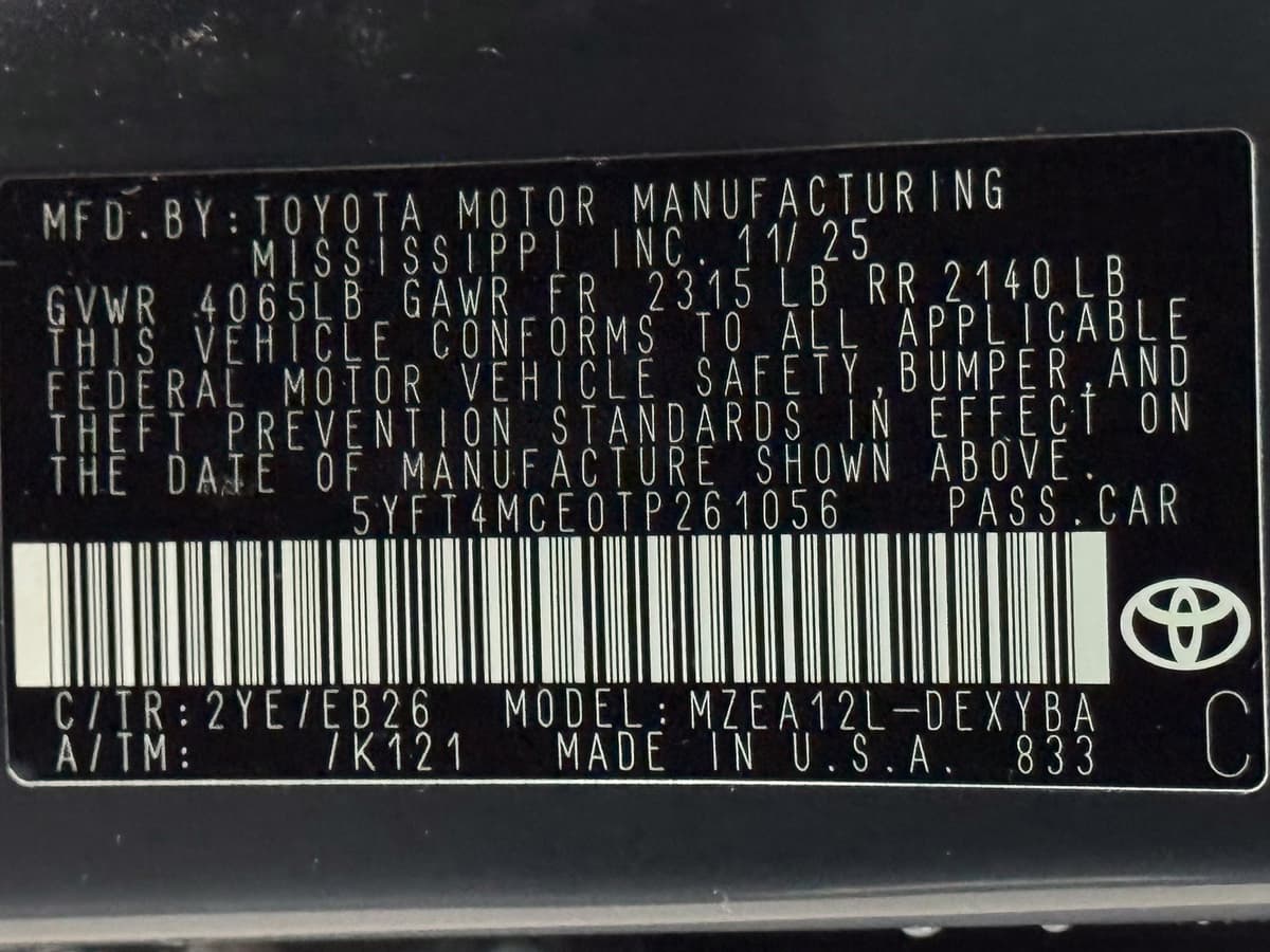 2026 Toyota Corolla 16
