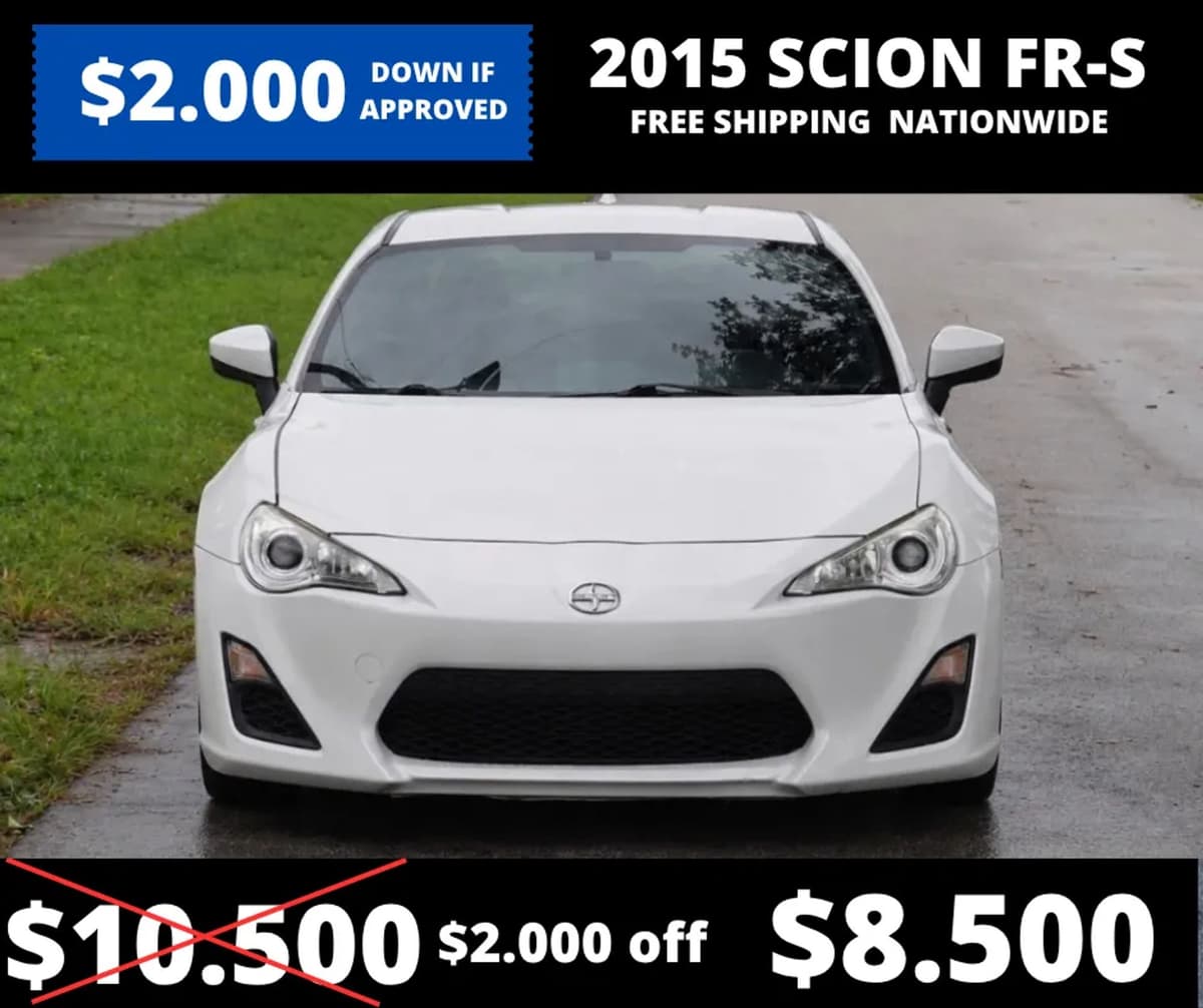 2015 Scion FR-S 13