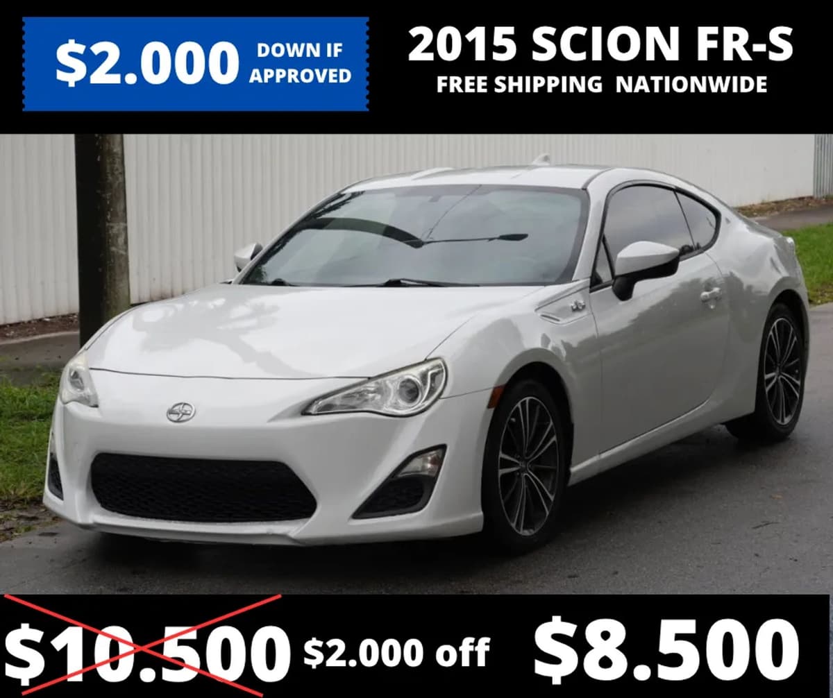 2015 Scion FR-S 12