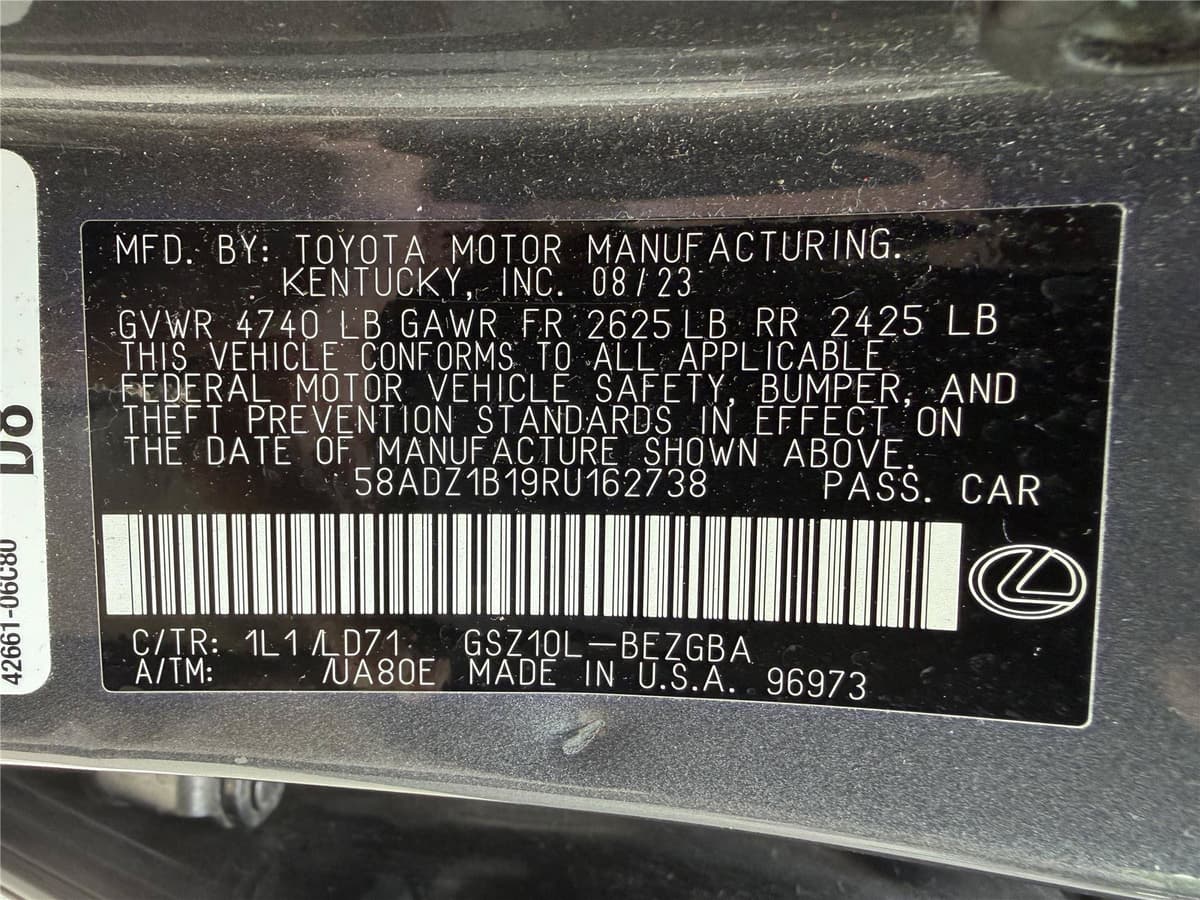 2024 Lexus ES 24