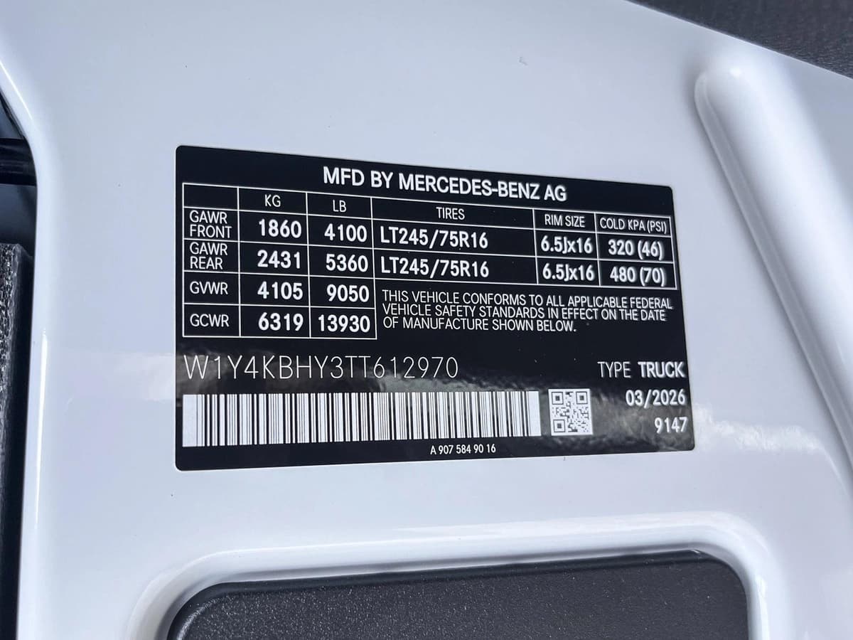 2026 Mercedes-Benz Sprinter Cargo Van 24