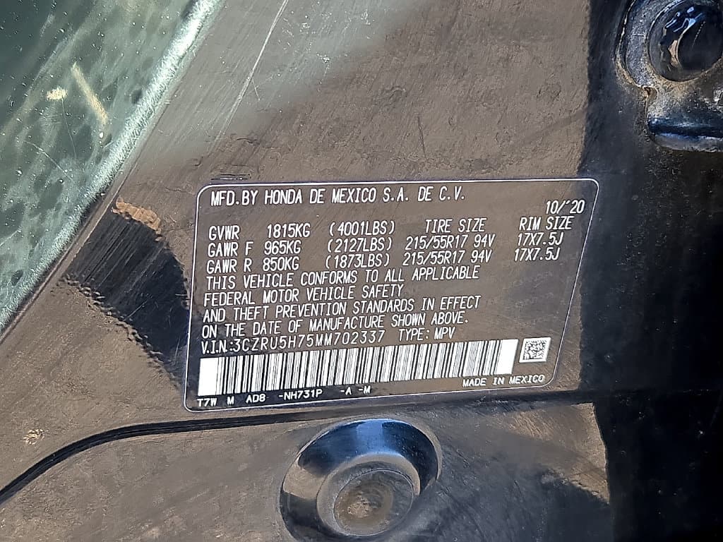 2021 Honda HR-V 29