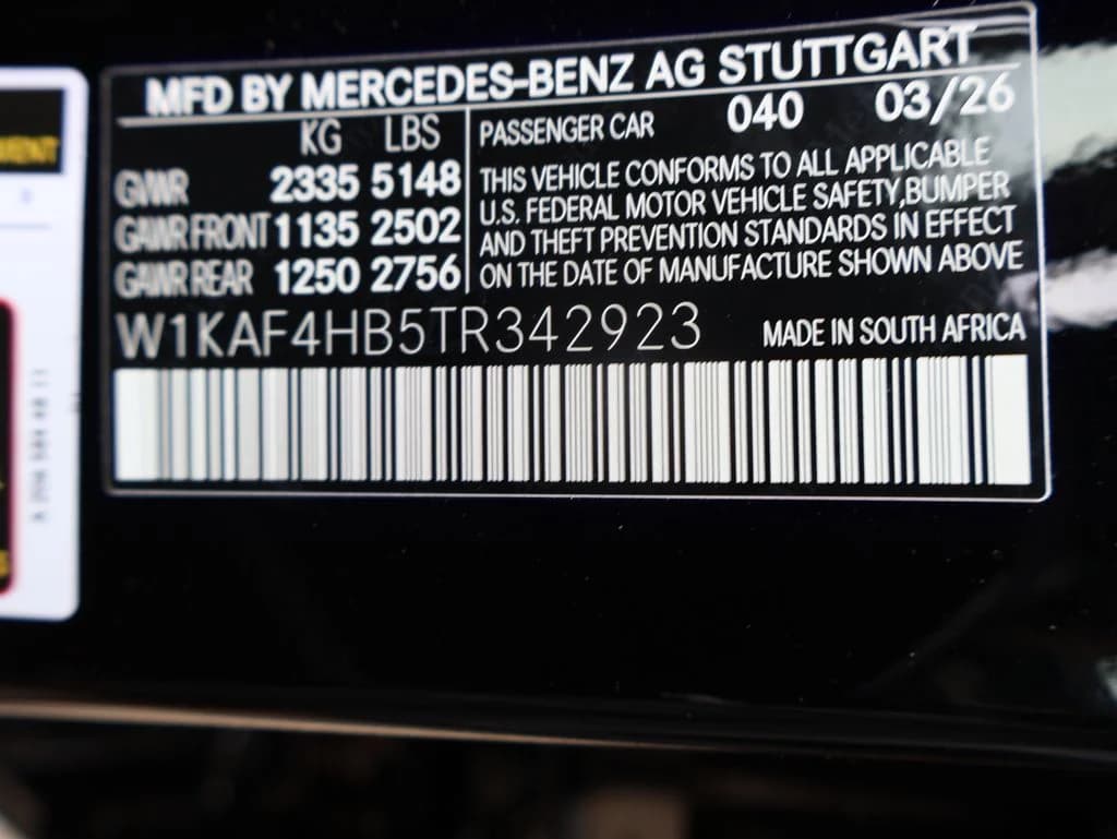 2026 Mercedes-Benz C-Class Sedan 36